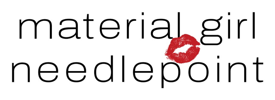 Material Girl Needlepoint